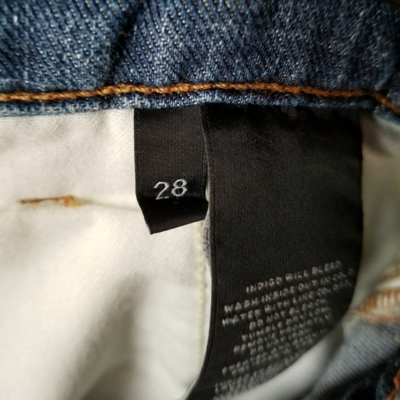 J Brand Glenn Westerly Montauk Linen Blend Extra Flare Bootcut jeans Brand NWT - Picture 5 of 6